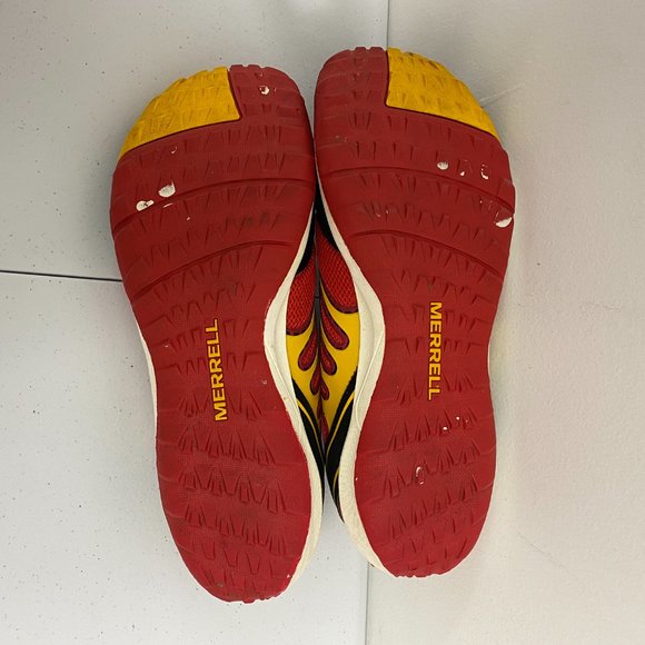 Merrell Shoes Merrell Trail Glove 2 Zero Drop Running Shoes Red